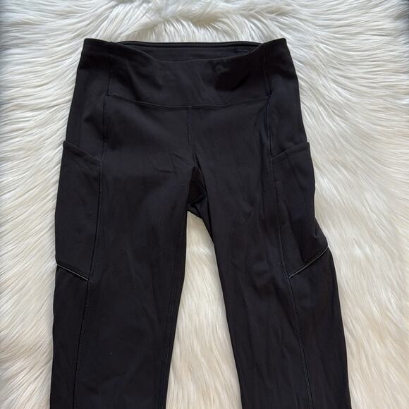 Lululemon Black Speed Up Tights - Picture 3 of 7